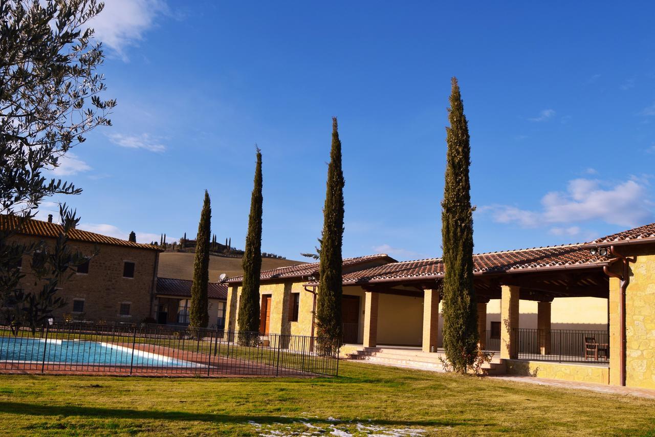 Le Checche Villa Pienza Luaran gambar