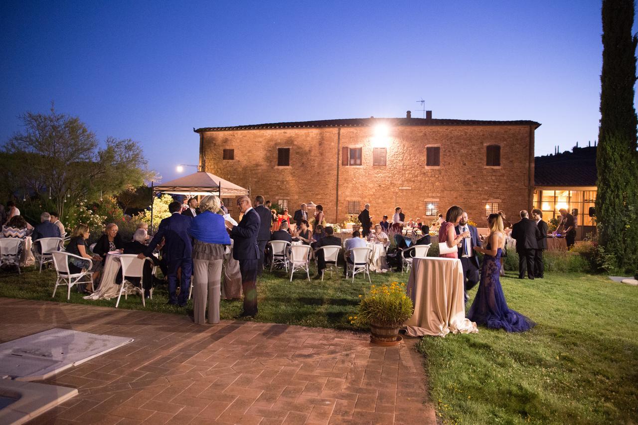 Le Checche Villa Pienza Luaran gambar